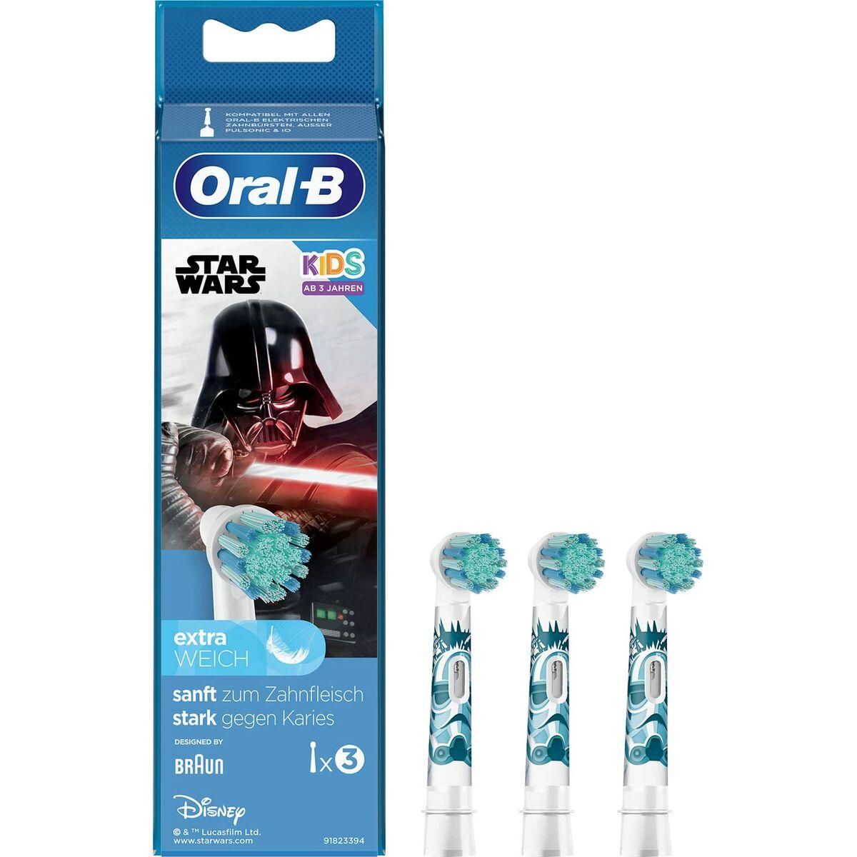 Tandbørstehoved Oral-B Stages Power Star Wars 3 enheder