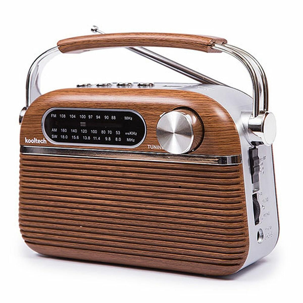 Transportabel Bluetooth-radio Kooltech Vintage