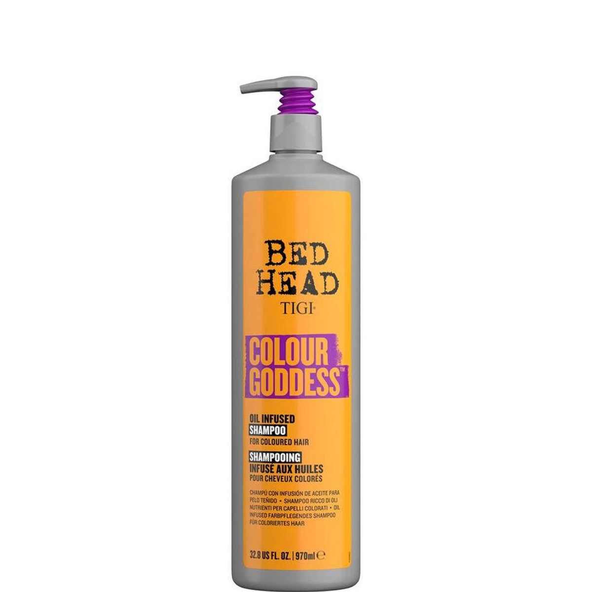 Shampoo til farvet hår Be Head Tigi Colour Goddness (970 ml)