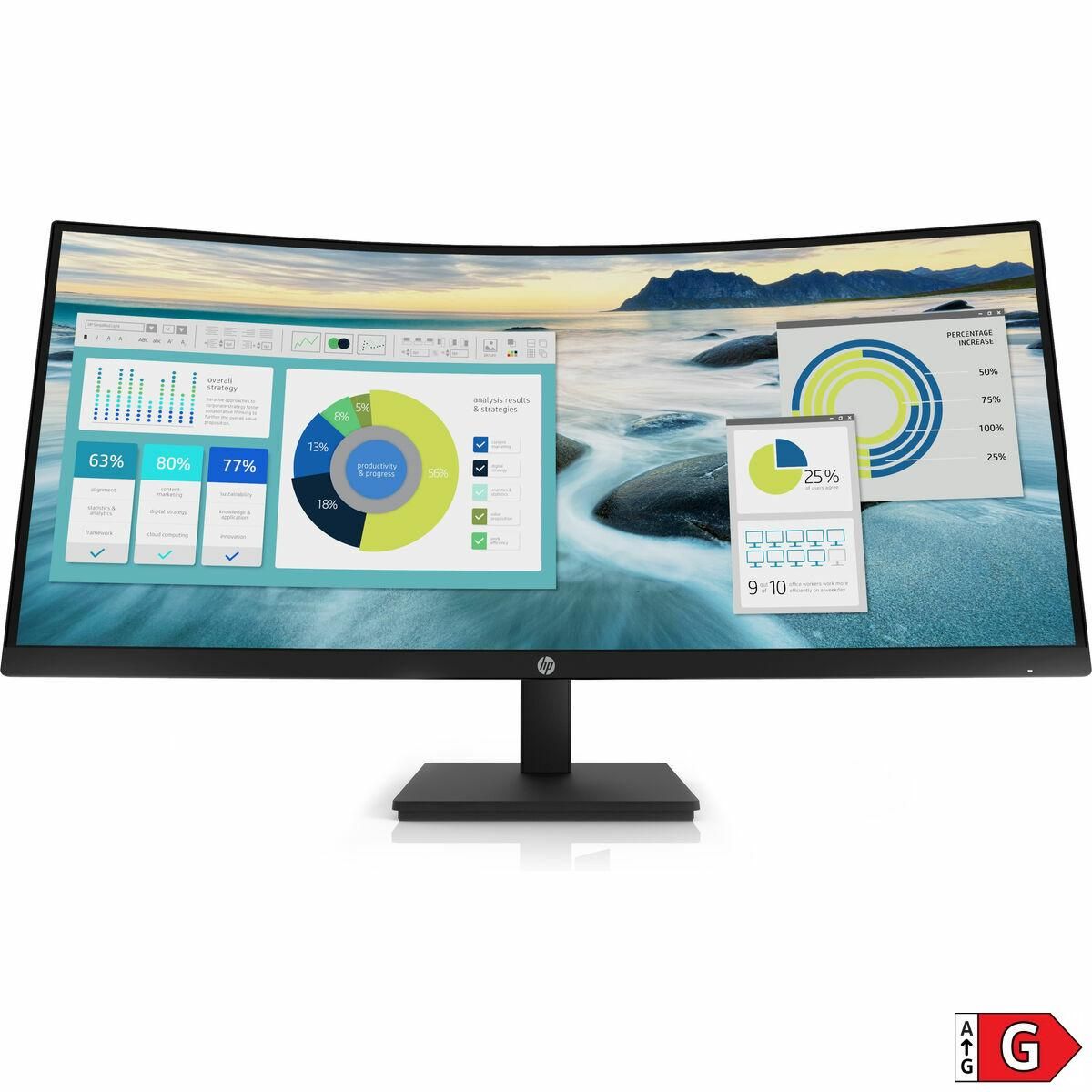 Skærm HP P34hc G4 34" LED IPS