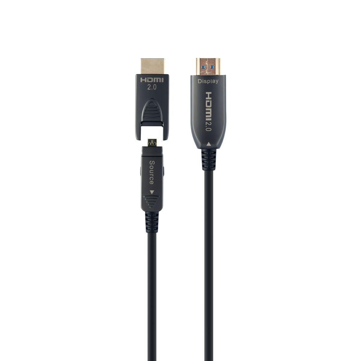 HDMI-kabel GEMBIRD CCBP-HDMID-AOC-30M Sort 30 m