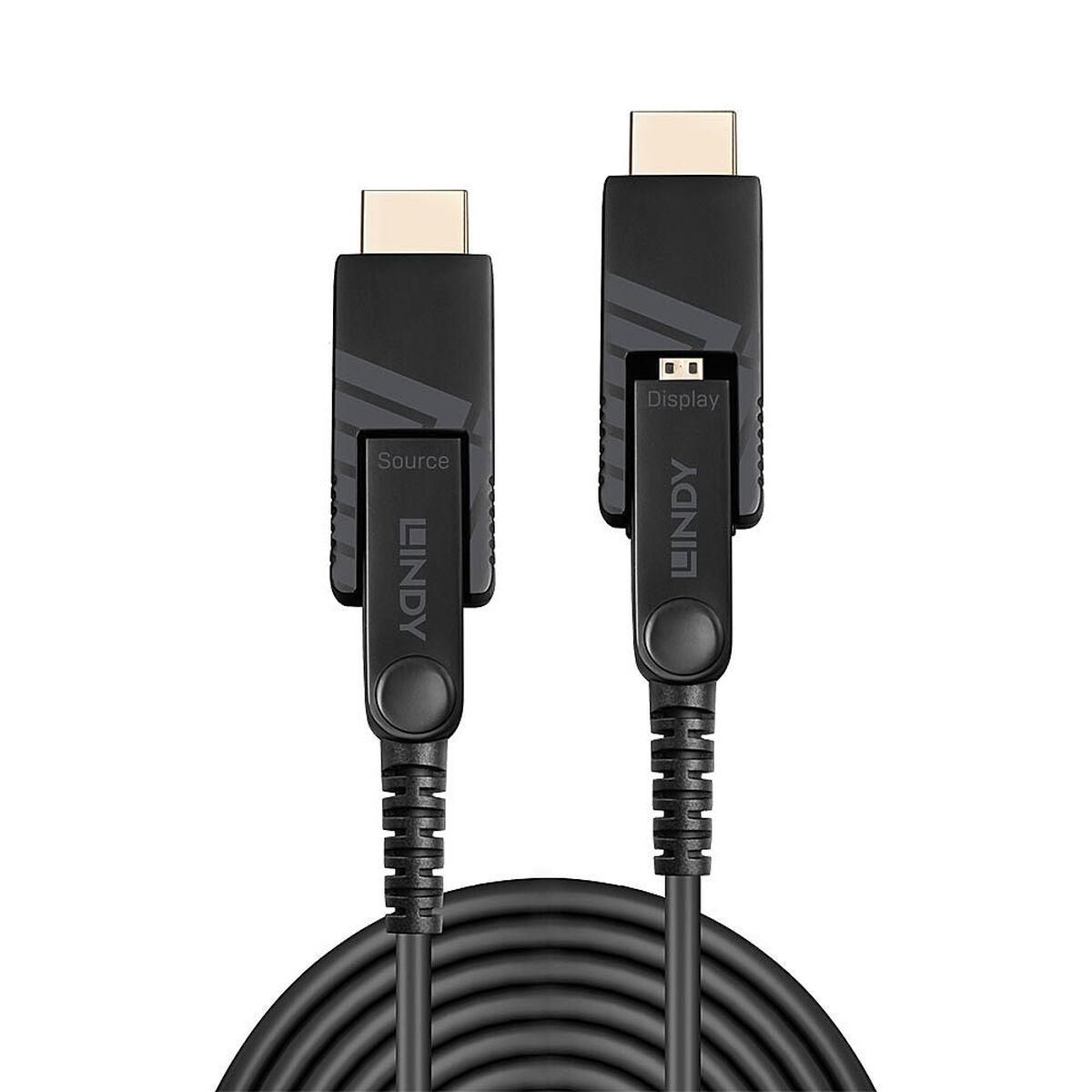 HDMI til micro HDMI kabel LINDY 38324 3 m Sort 50 m