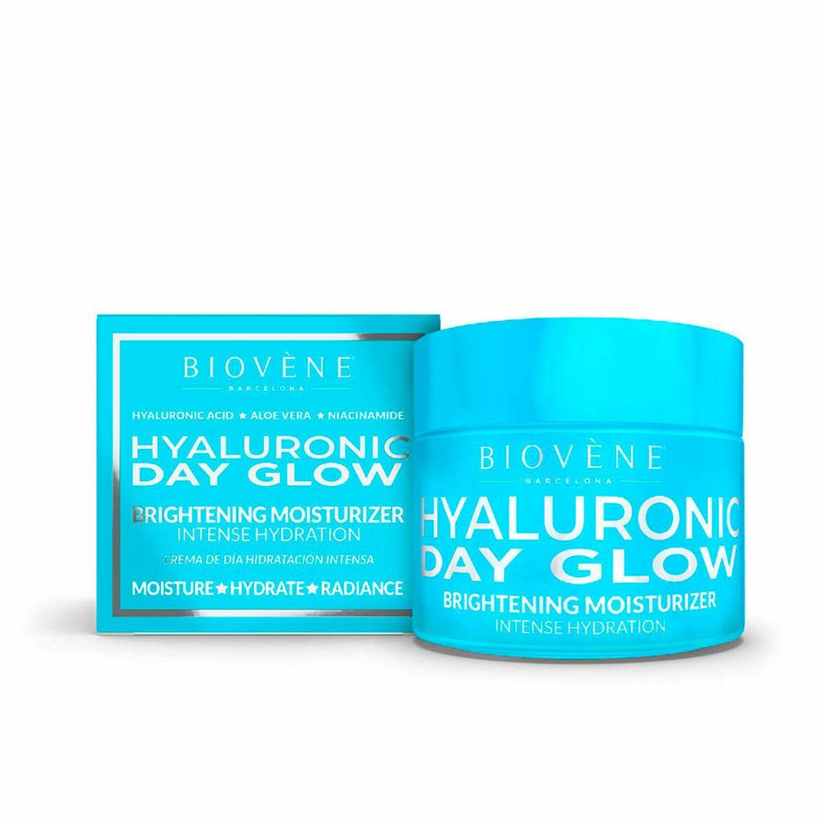 Fugtgivende creme Biovène Hyaluronic Day Glow 50 ml