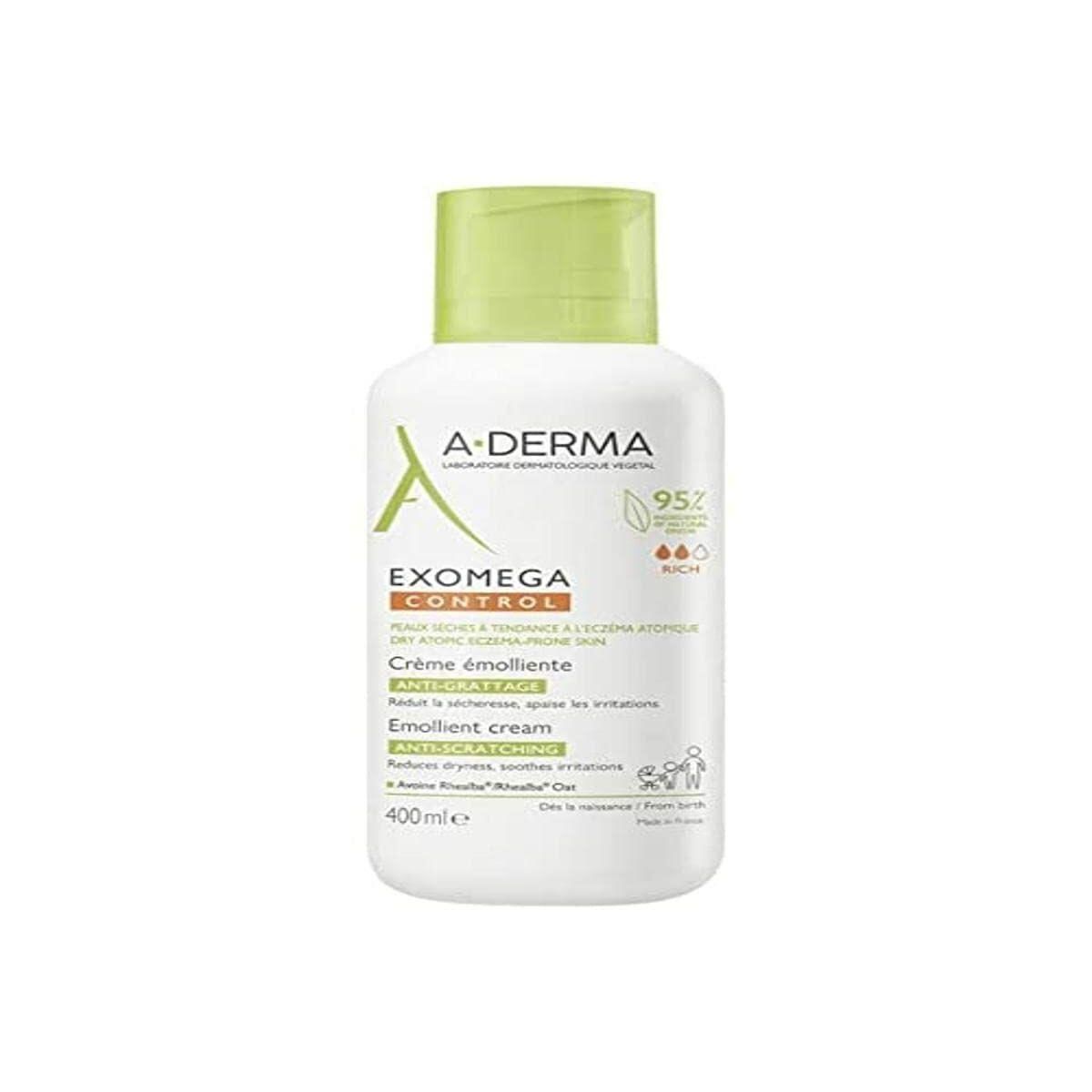 Genopbyggende creme til babyer A-Derma Exomega Control 400 ml