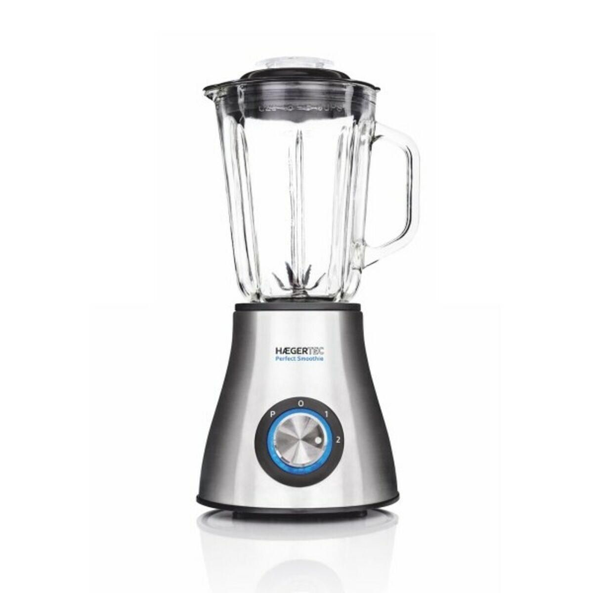 Kop-blender Haeger LQ-600.007A Sølvfarvet Grå 1,5 L 600 W