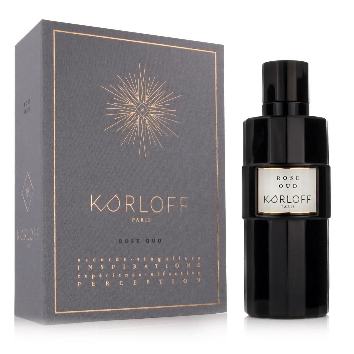 Unisex parfume Korloff EDP Rose Oud 100 ml