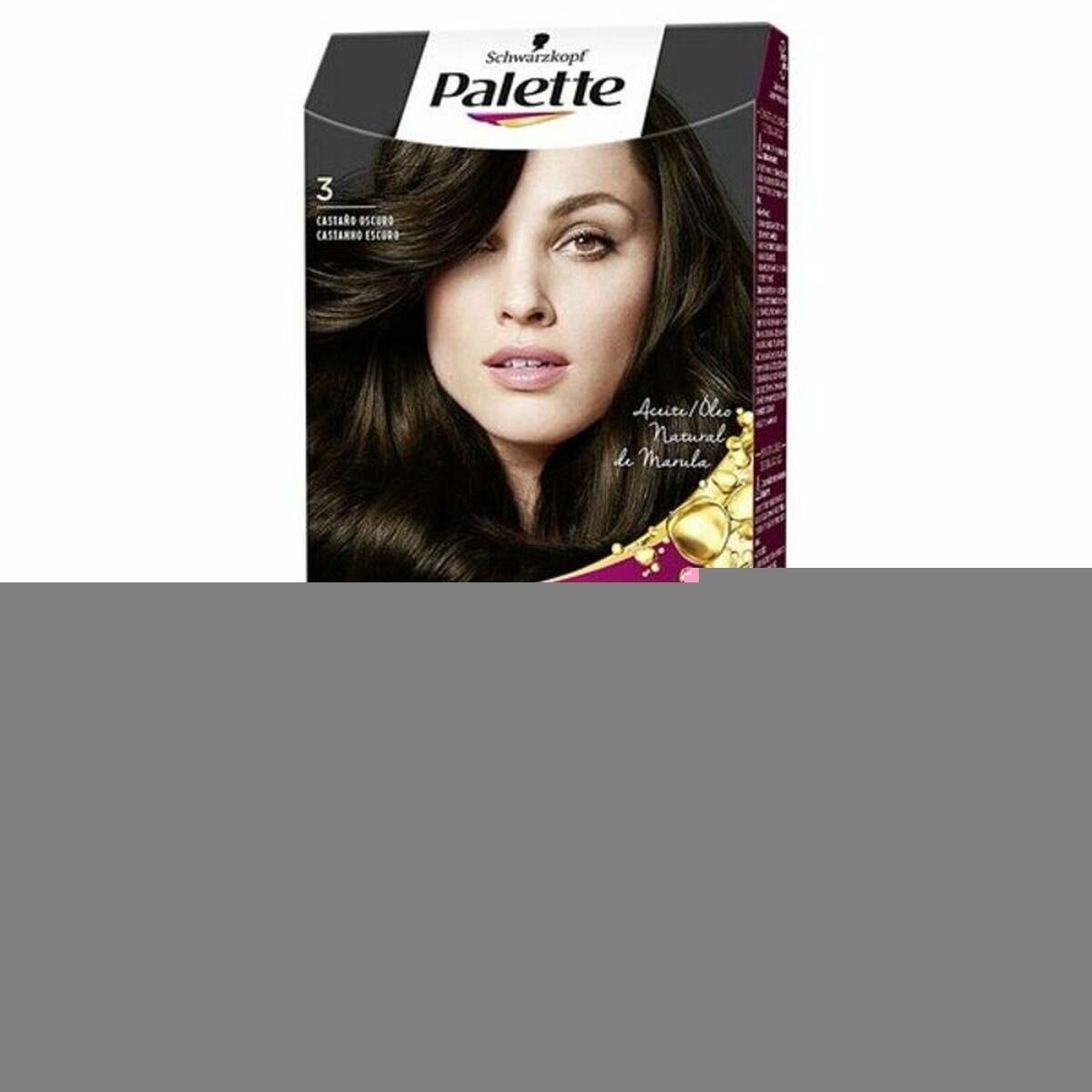 Permanent Farve Palette Intensive 3 Schwarzkopf Palette Intensive Mørk Kastanje (1 enheder)