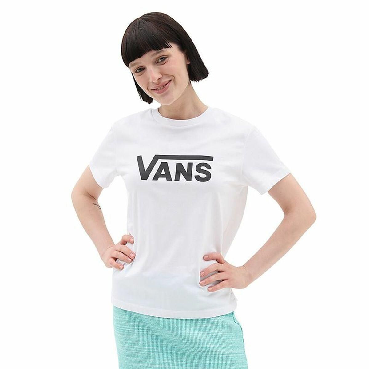 Kortærmet T-shirt til Kvinder Vans Drop V Ss Crew-B S