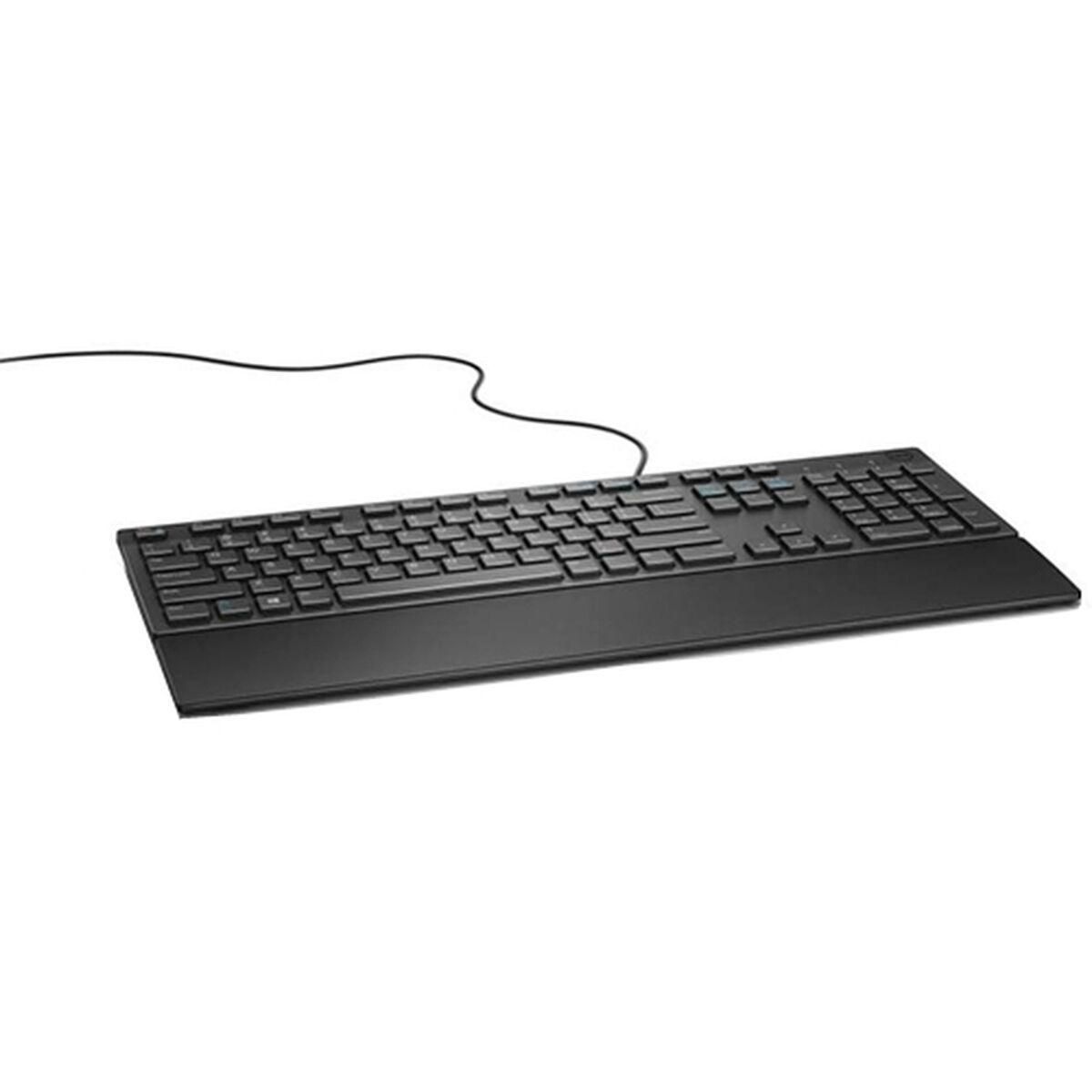 Tastatur Dell 580-ADGS Sort Spansk qwerty