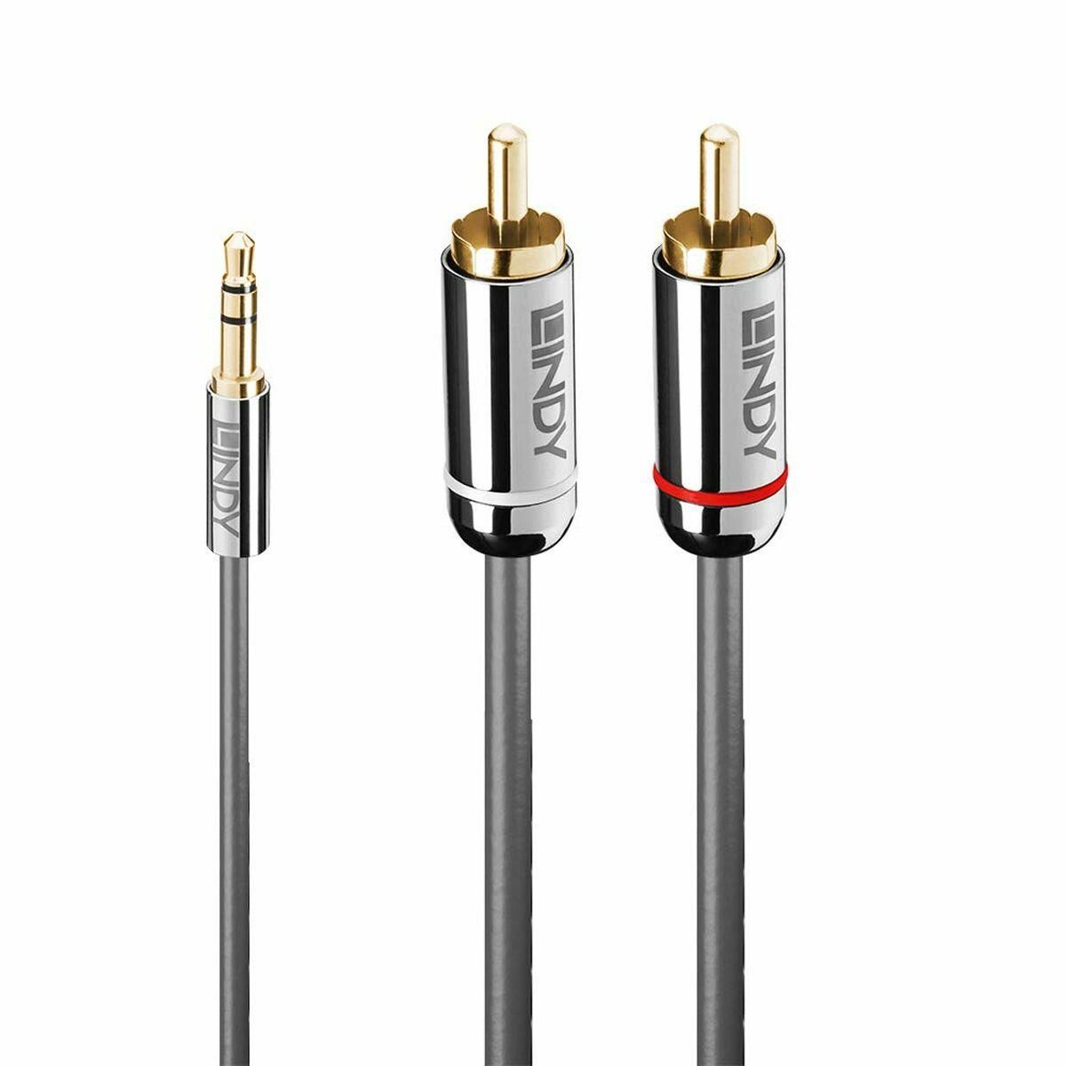 Lydjack (3,5 mm) til 2 RCA-kabel LINDY 35333