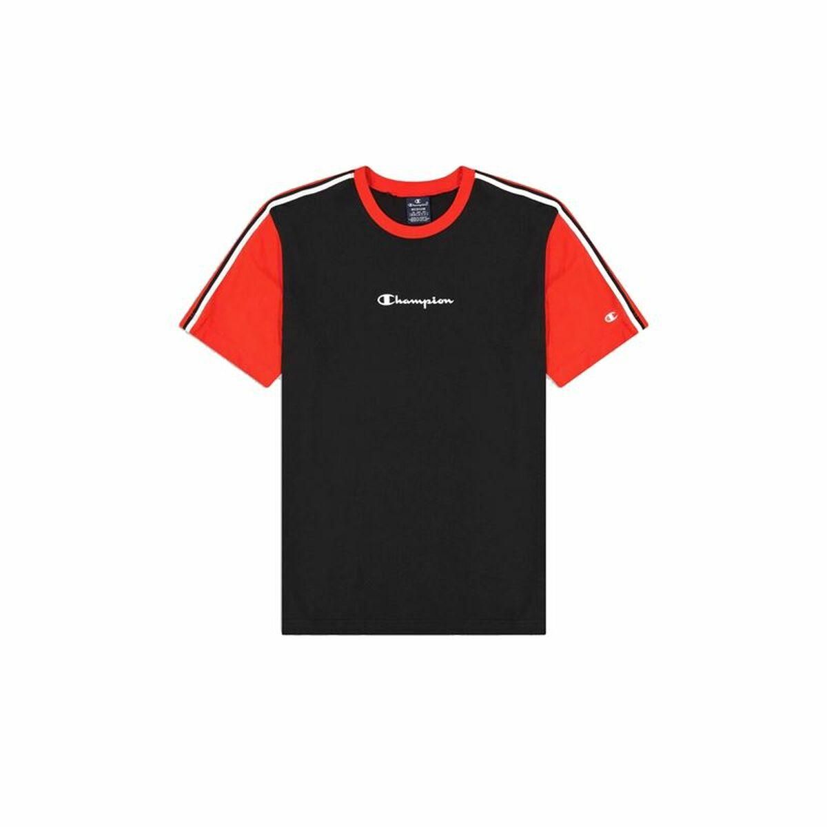 Kortærmet T-shirt til Mænd Champion Crewneck Sort L