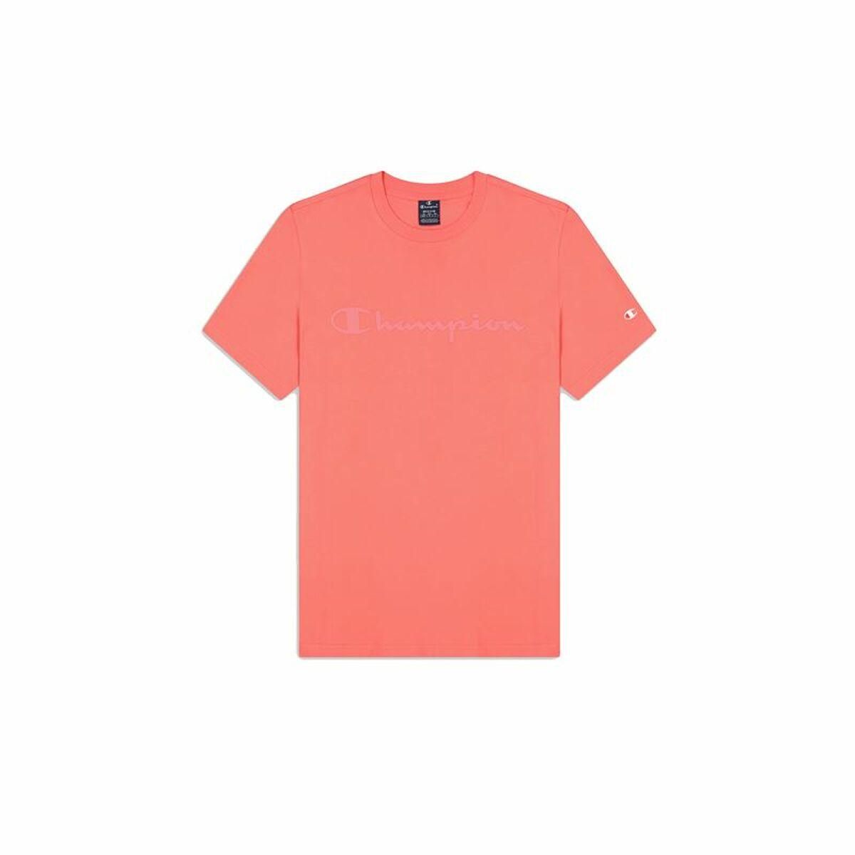 Kortærmet T-shirt til Mænd Champion Crewneck Pink M