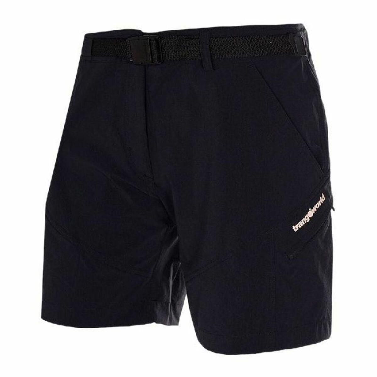 Sport shorts til kvinder Trangoworld Yittu Sort S