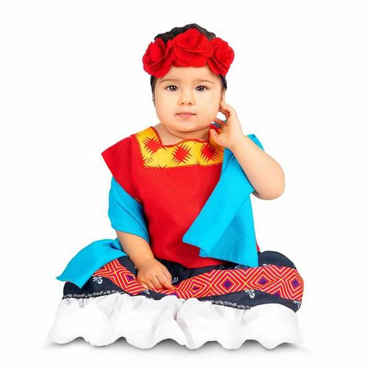 Kostume til babyer Frida Kahlo 4 Dele 7-12 måneder