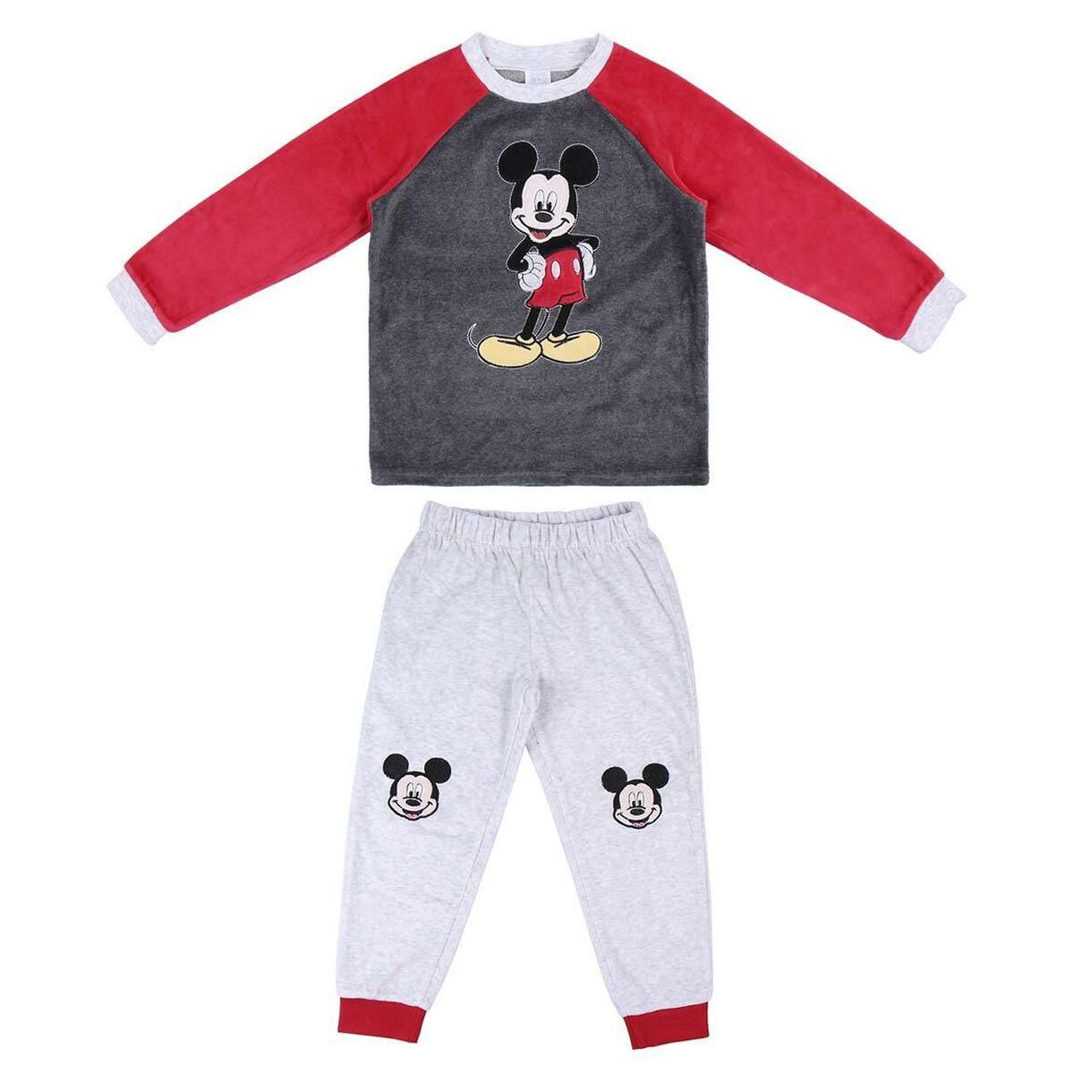 Nattøj Børns Mickey Mouse Grå 6 år