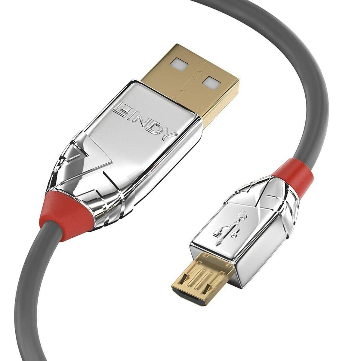 USB 2.0 A til mikro USB B-kabel LINDY 36652 2 m