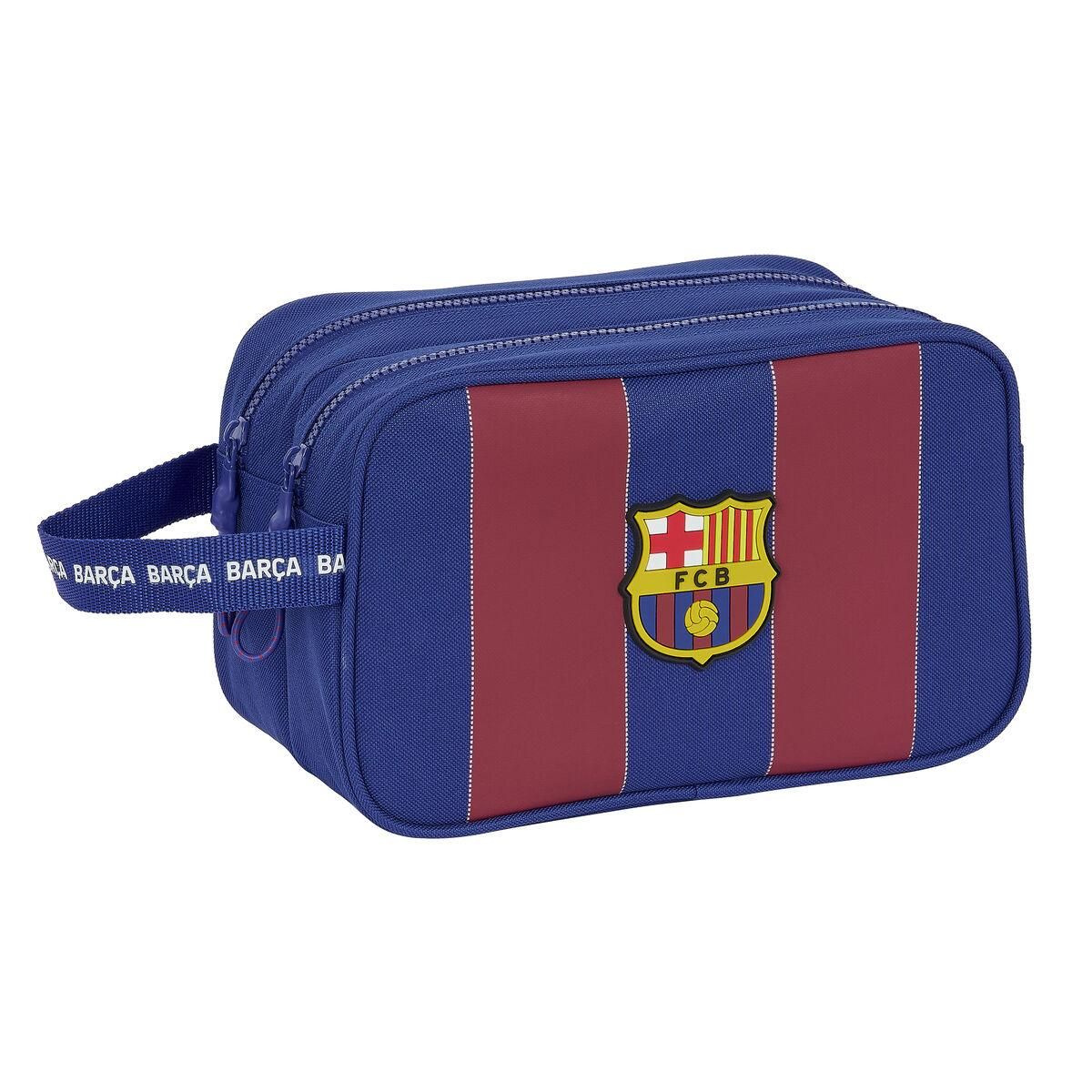 Rejsetoilettaske F.C. Barcelona Rød Marineblå Polyester 600D 26 x 15 x 12.5 cm