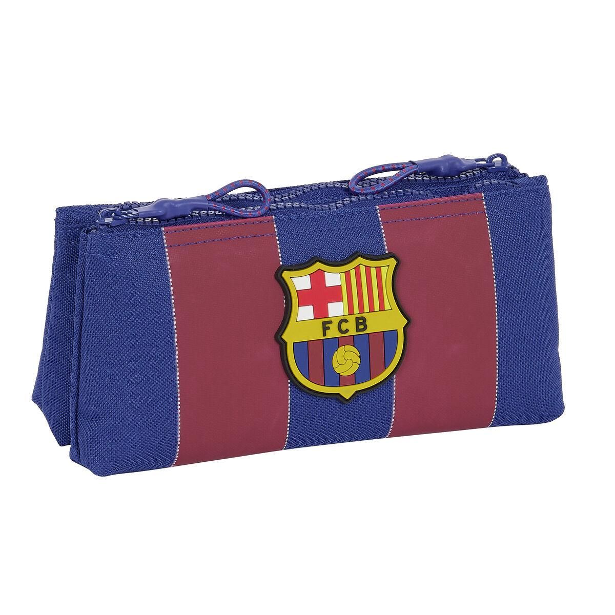 Rejsetoilettaske F.C. Barcelona Rød Marineblå Sportslig 22 x 10 x 8 cm