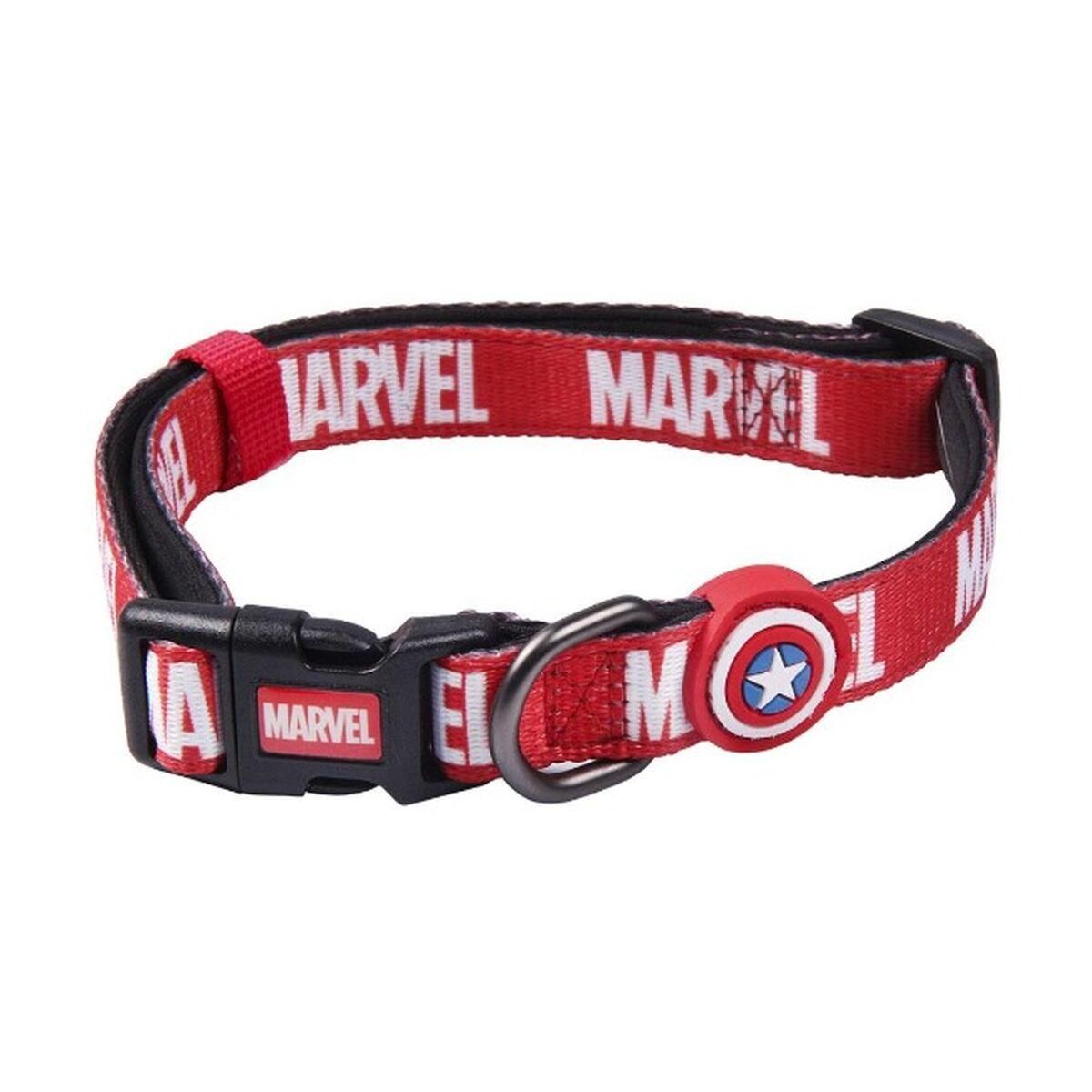 Hundehalsbånd Marvel M/L Rød