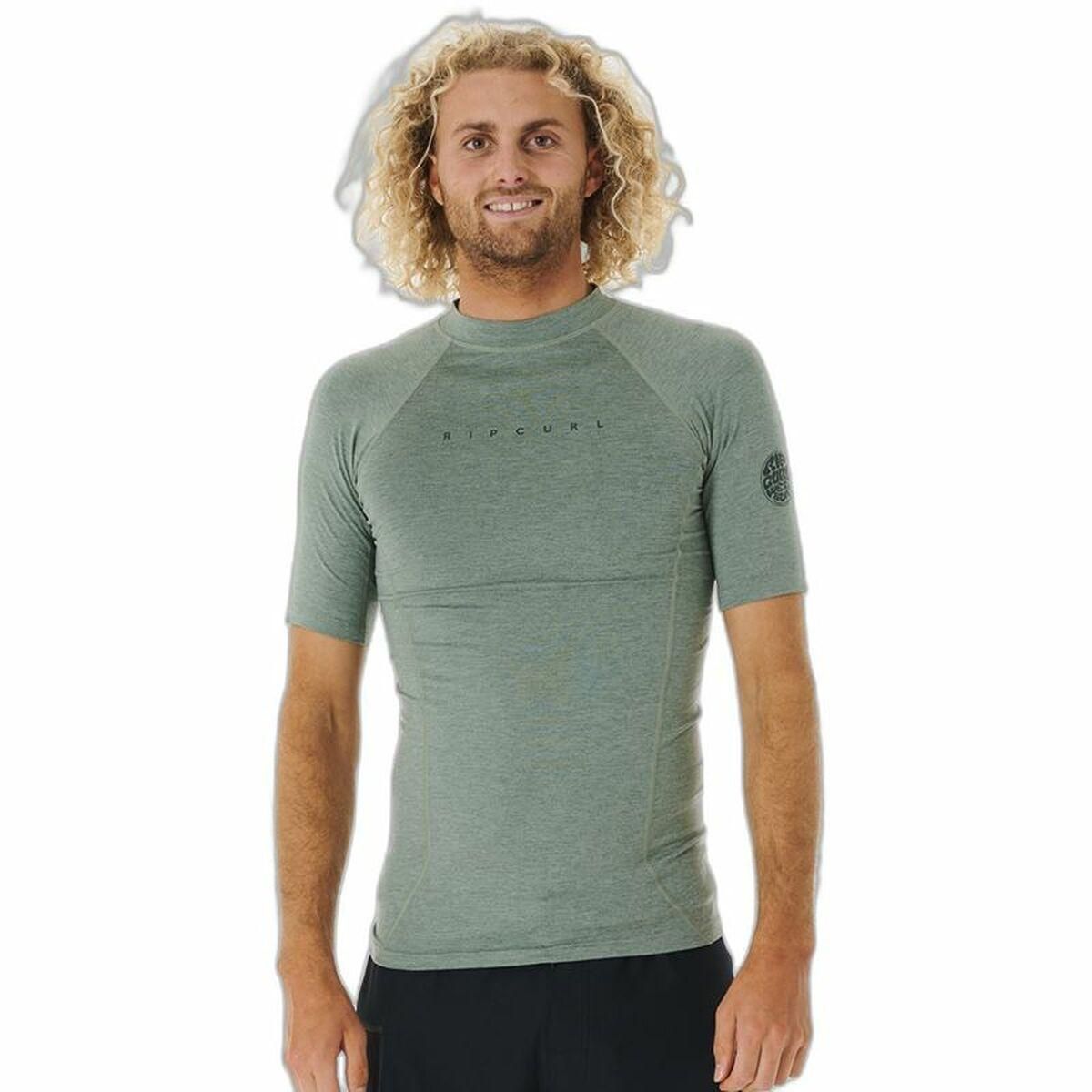 Bade T-shirt Rip Curl Dawn Patrol Perf Grå Mænd S