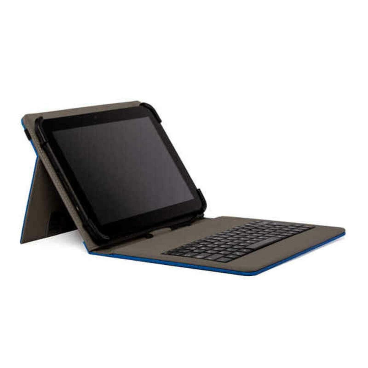 Case til tablet og tastatur Nilox NXFU003 10.5" Blå Sort