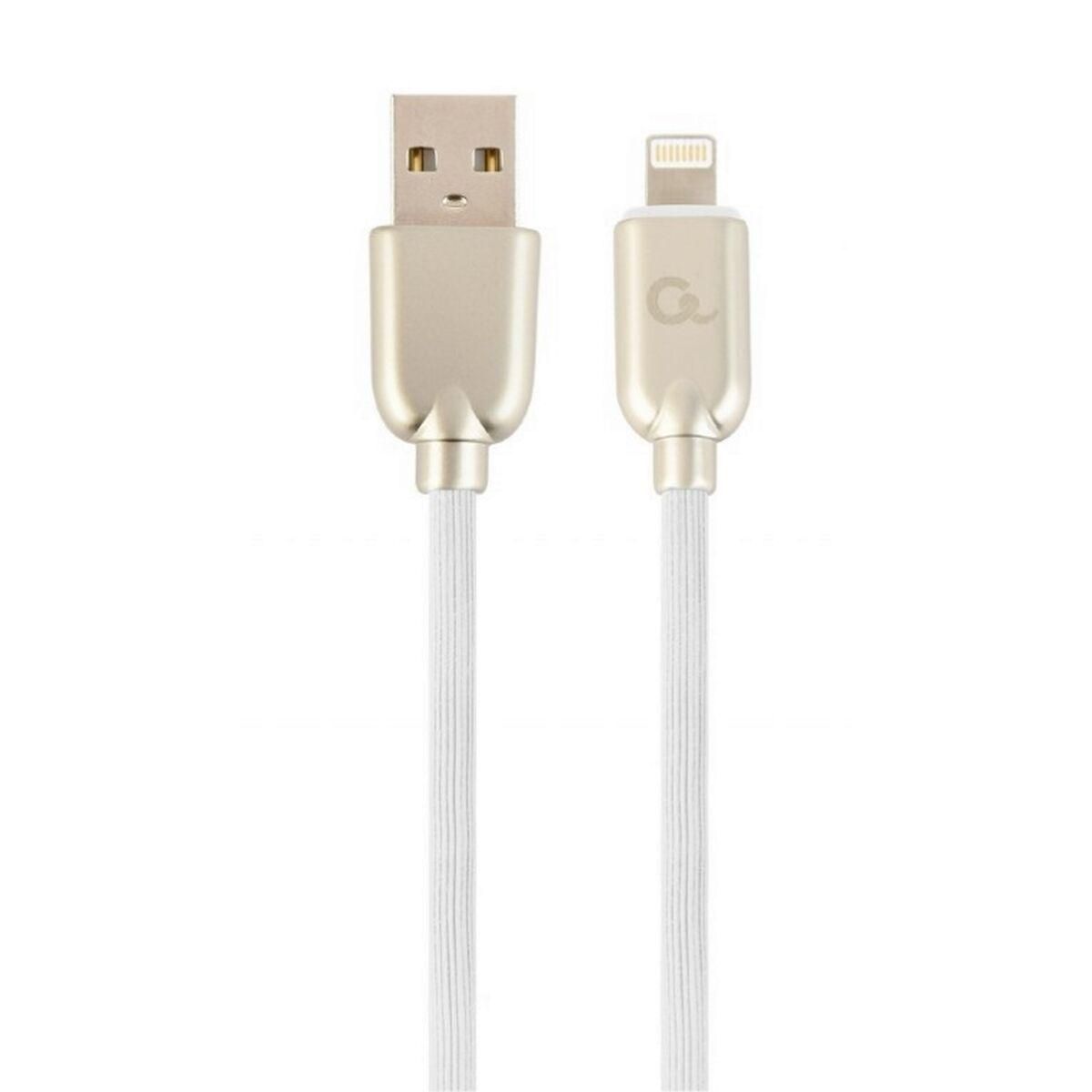 Lyskabel Cablexpert CC-USB2R-AMLM-1M-W