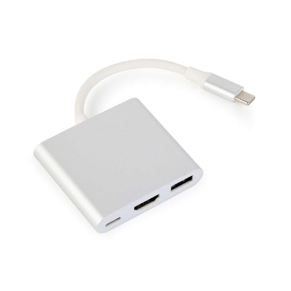 USB C til VGA-adapter GEMBIRD A-CM-HDMIF-02-SV