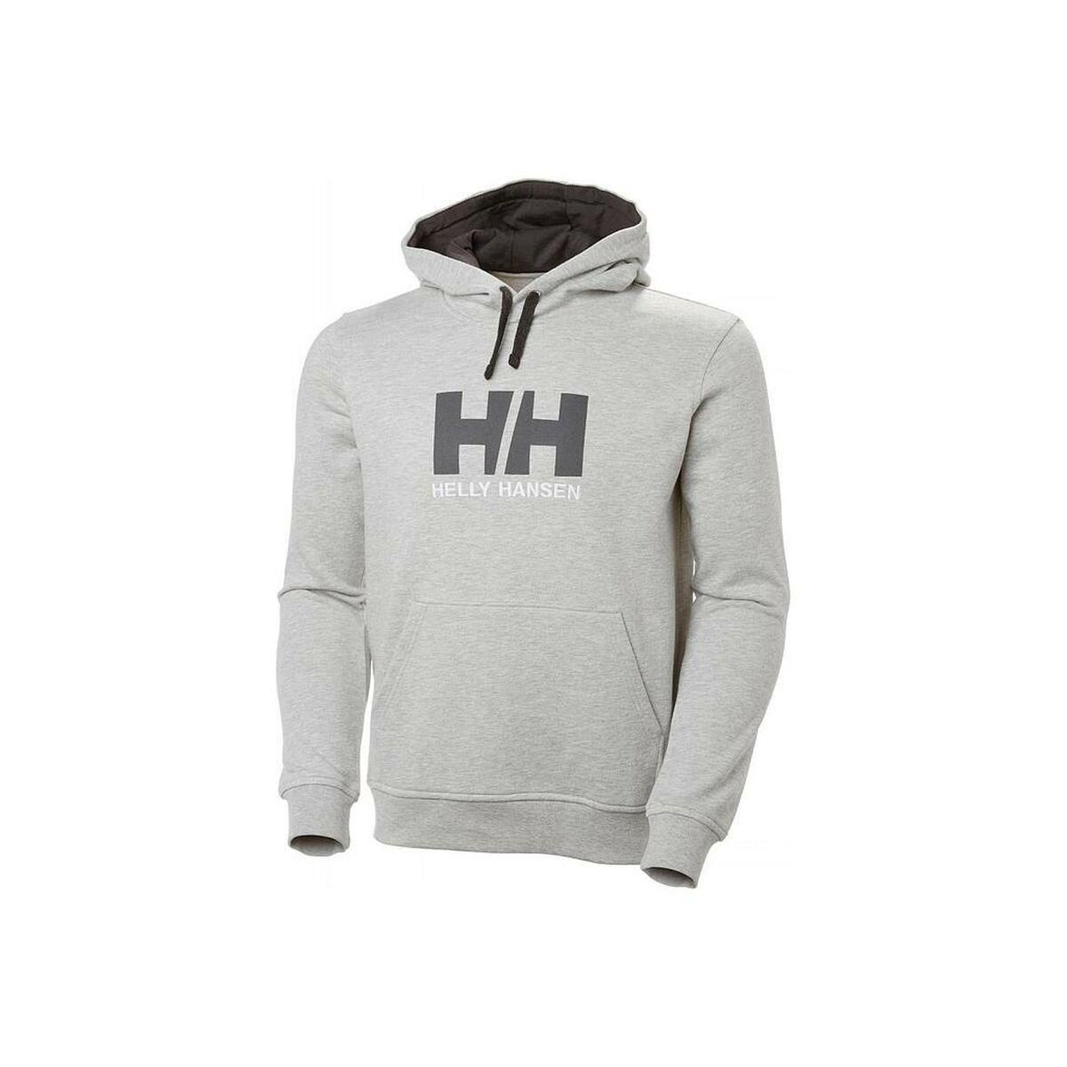 Hættetrøje til Mænd HH LOGO Helly Hansen 33977 949 Grå M