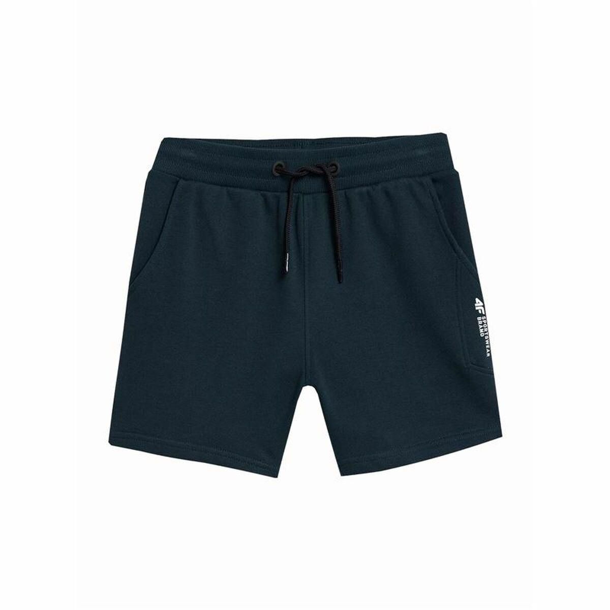 Sport shorts til børn 4F M049 Mørkeblå 9-10 år