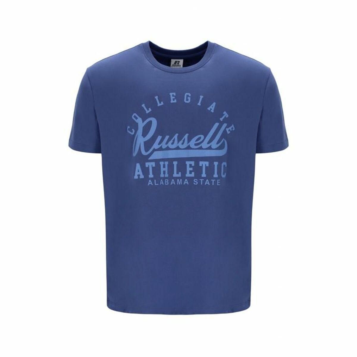 Kortærmet T-shirt Russell Athletic Amt A30211 Blå Mænd M