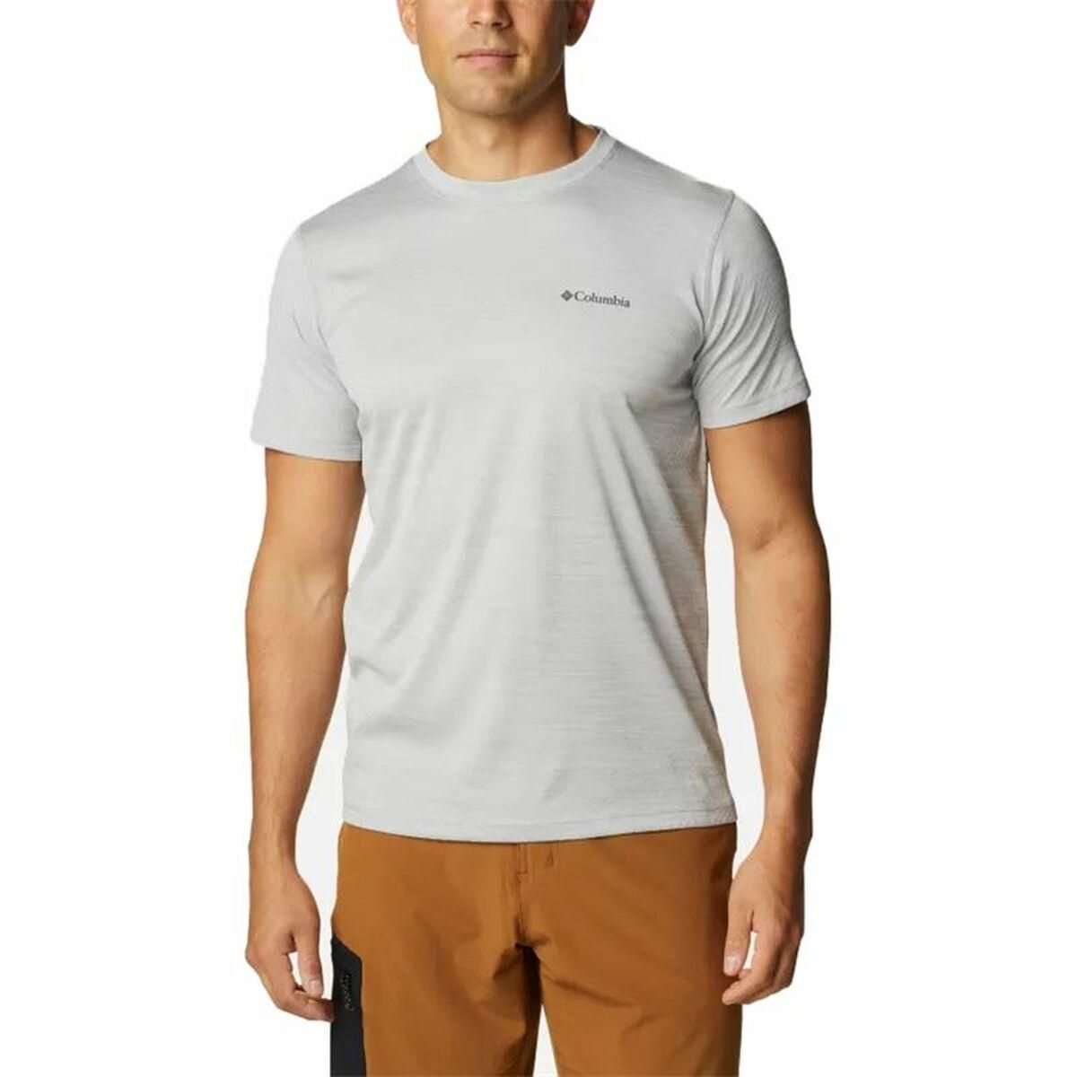 T-shirt Columbia Zero Rules&trade; Moutain Grå S