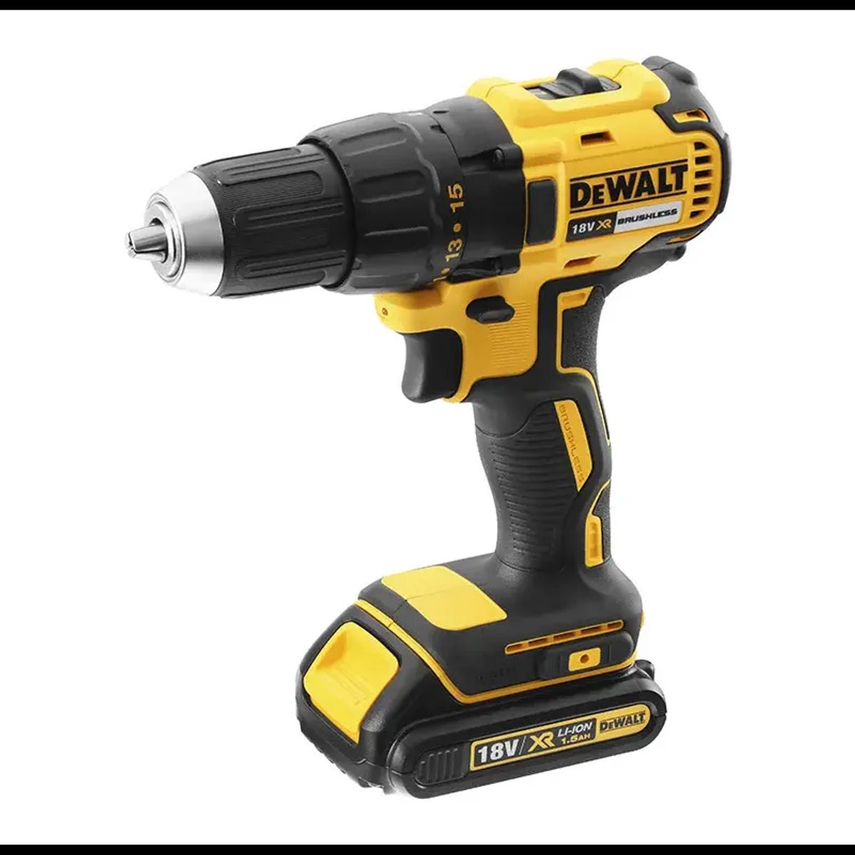 DeWALT 18V XR kulløs boremaskine i TSTAK 1,5 AH - DCD777S2T-QW