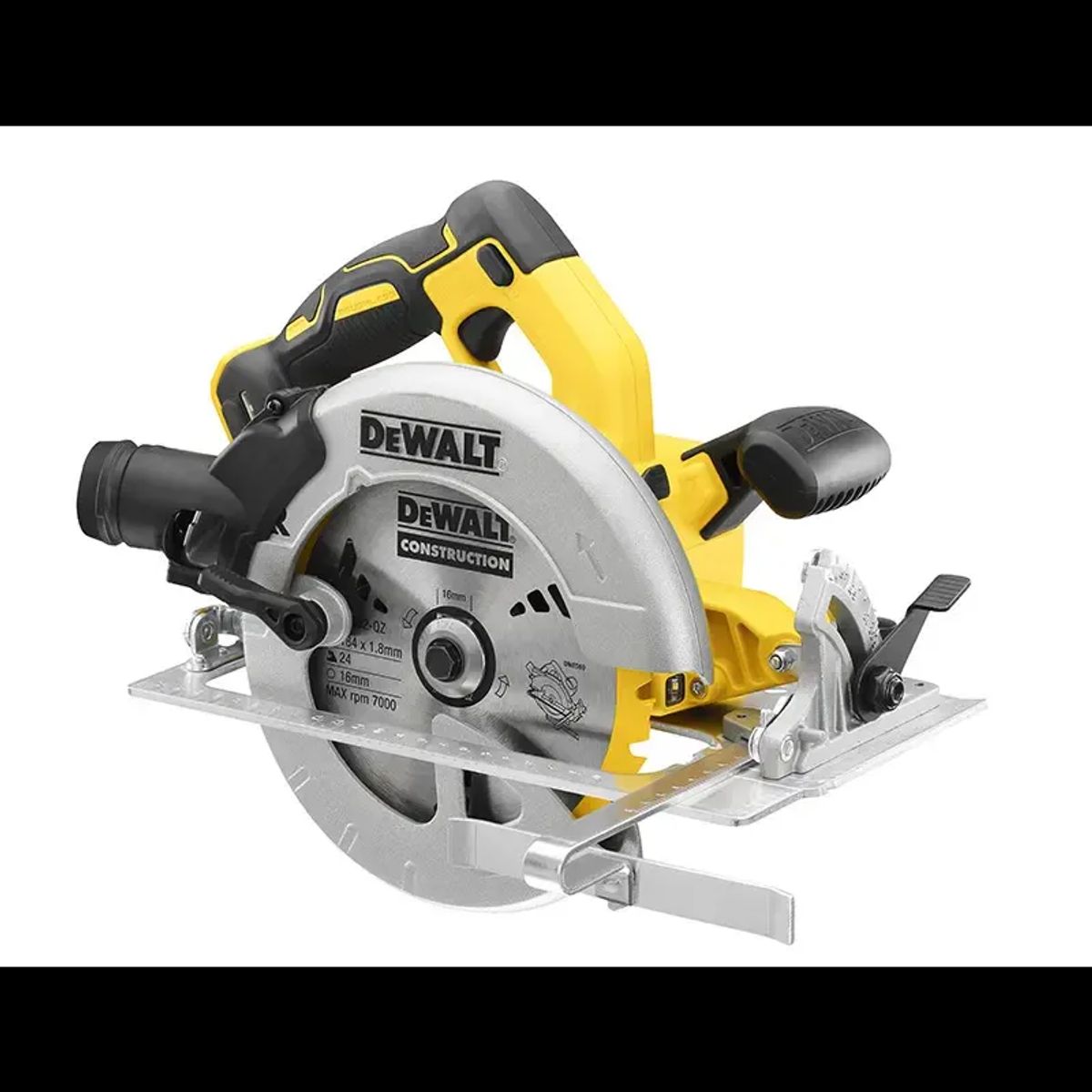 DeWALT Dewalt 18V XR Li-Ion rundsav, 184 mm - DCS570N-XJ