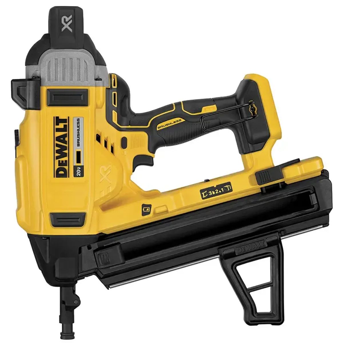 DeWALT 18V XR beton-sømpistol, løs enhed - DCN890N-XJ