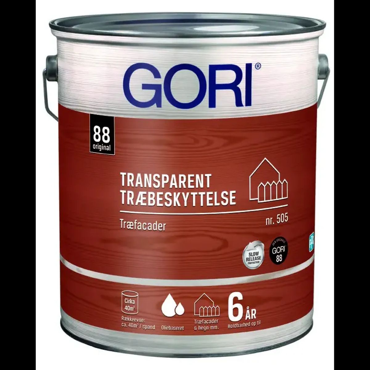 Dyrup Gori 505 Træbeskyttelse Transparent Teak 5,0 lt