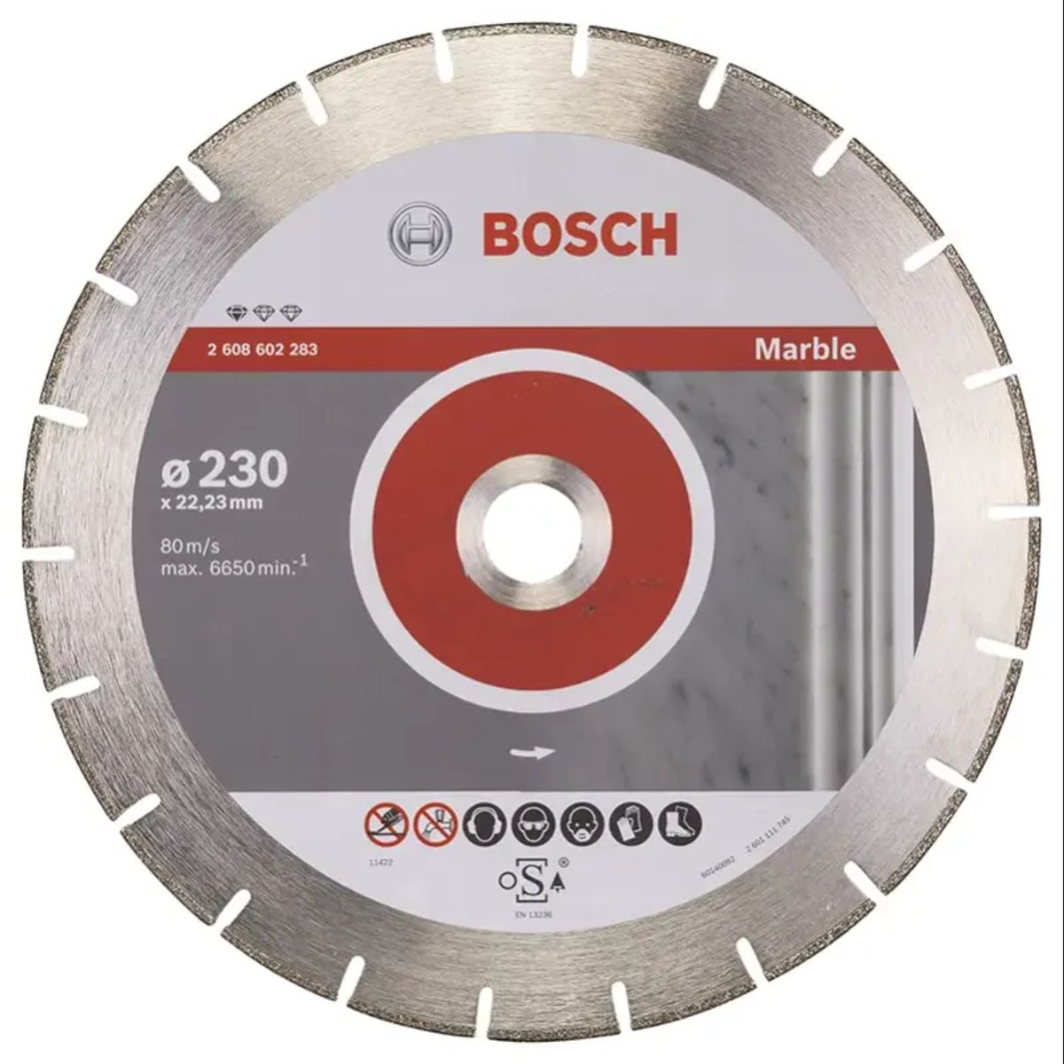 Bosch Diamantskæreskive Mpe 230x2,8x22,2mm - 2608602283