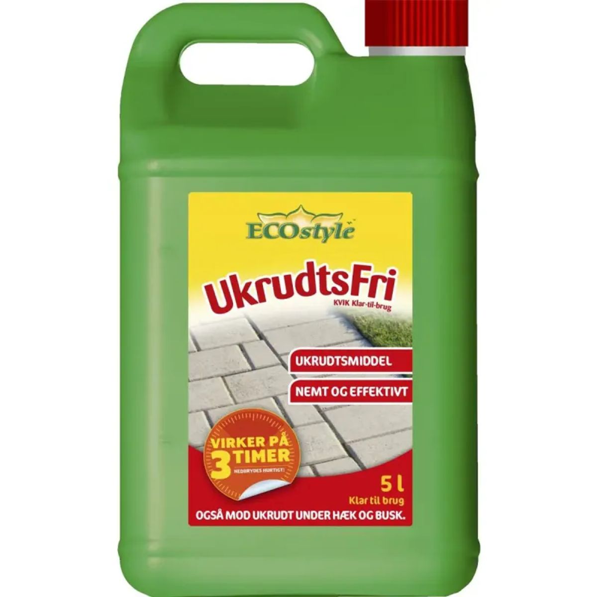 Ecostyle Ukrudtsfri Kvik - 5000ml Ktb.