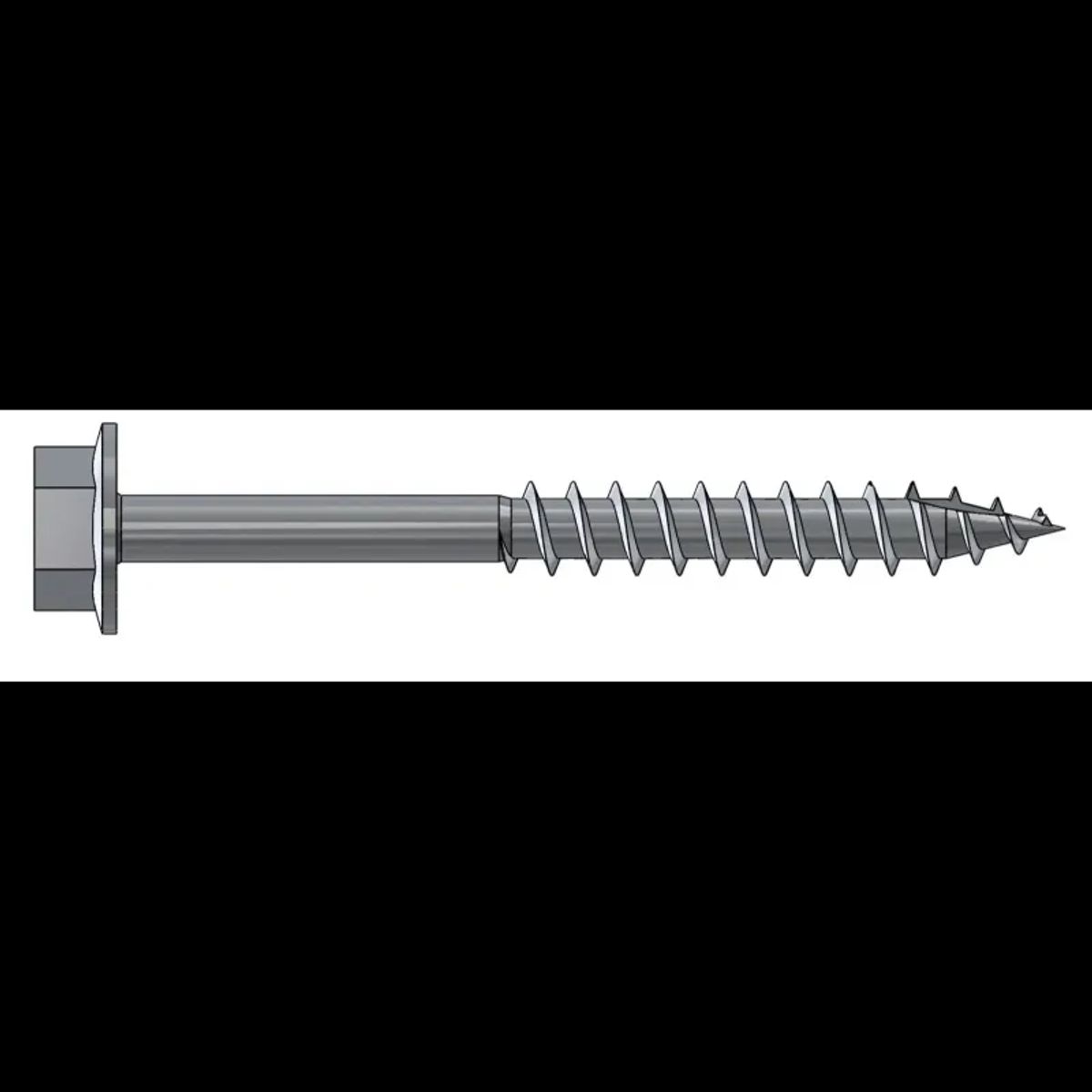 ITW TOPKON ® HEX, Udendørs - Træskrue - 6,5 x 110 - 153861