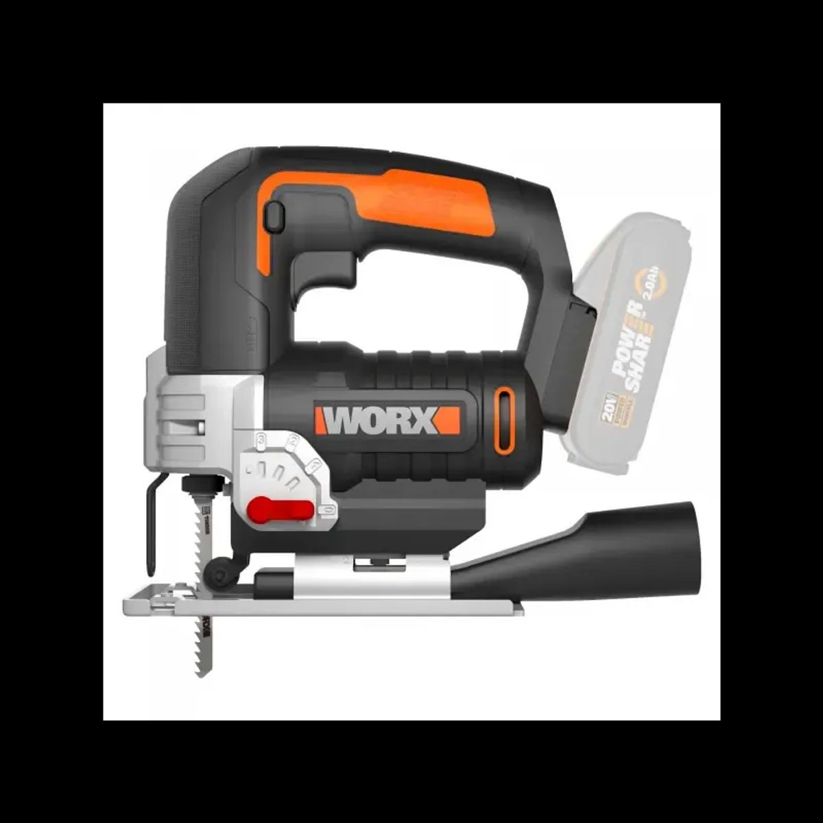 Worx 20v 24mm Stiksav - Solo