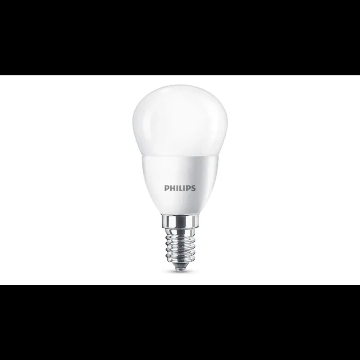 Philips LED 40W krone varm hvid E14 mat ikke dæmpbar 1 stk - 8718696475003