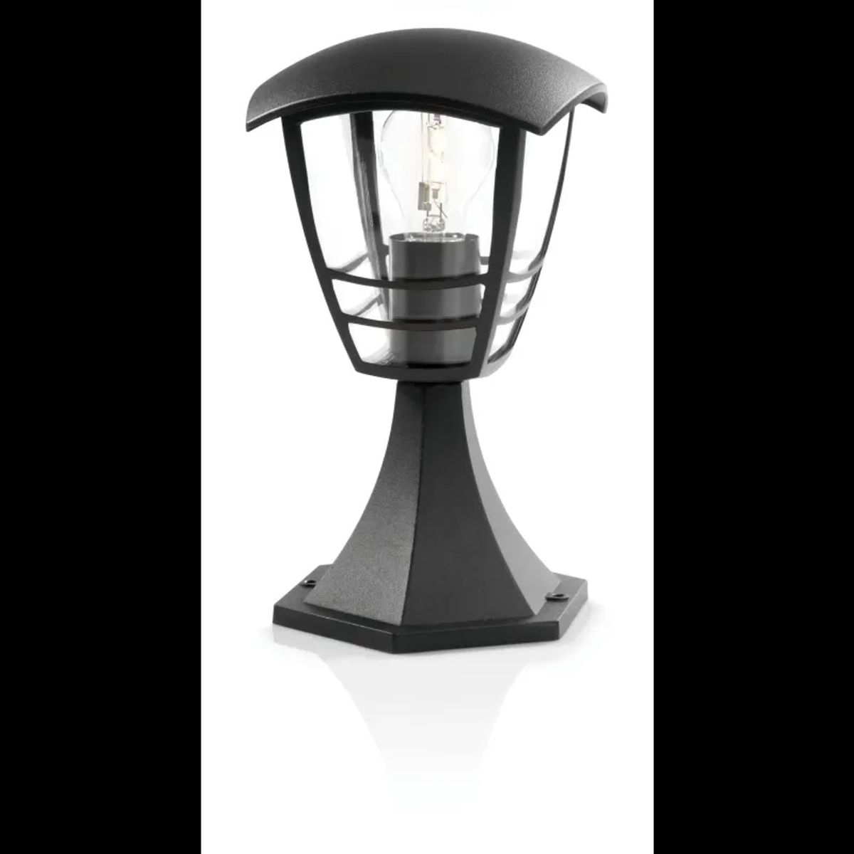 Philips myGarden Creek pedestal Sort 1x60W 230V - 8718291443544