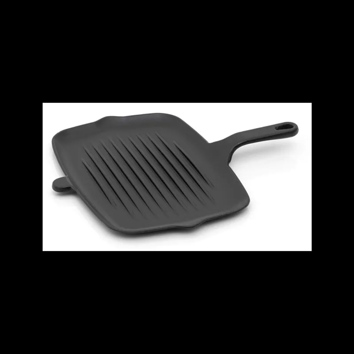 Paleo Flad Grillpande XL, sort, 32x22cm - Grillpande