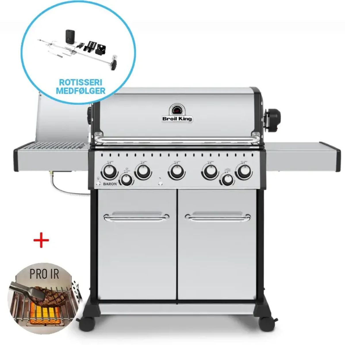 Broil King - Baron II S590 PRO IR Gasgrill (2023)