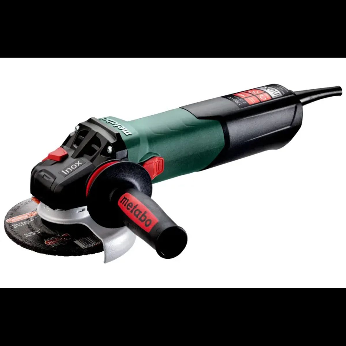 Metabo WEV 17-125 Quick Inox - 600517000 Vinkelsliber kompaktklasse