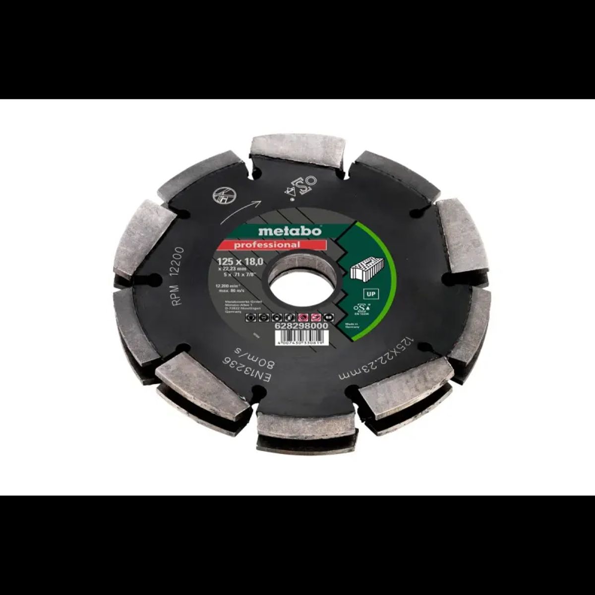 Metabo 4007430330819 - 628298000 Kvalitetsklasse professional - UP-T