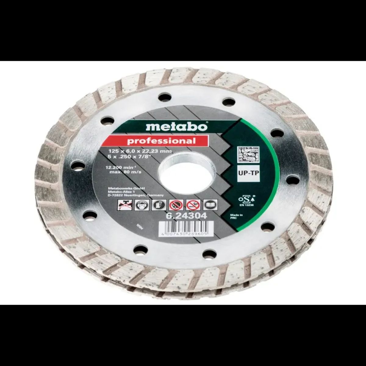 Metabo 4007430289605 - 624304000 Diamantfræseskive professional - UP-TP