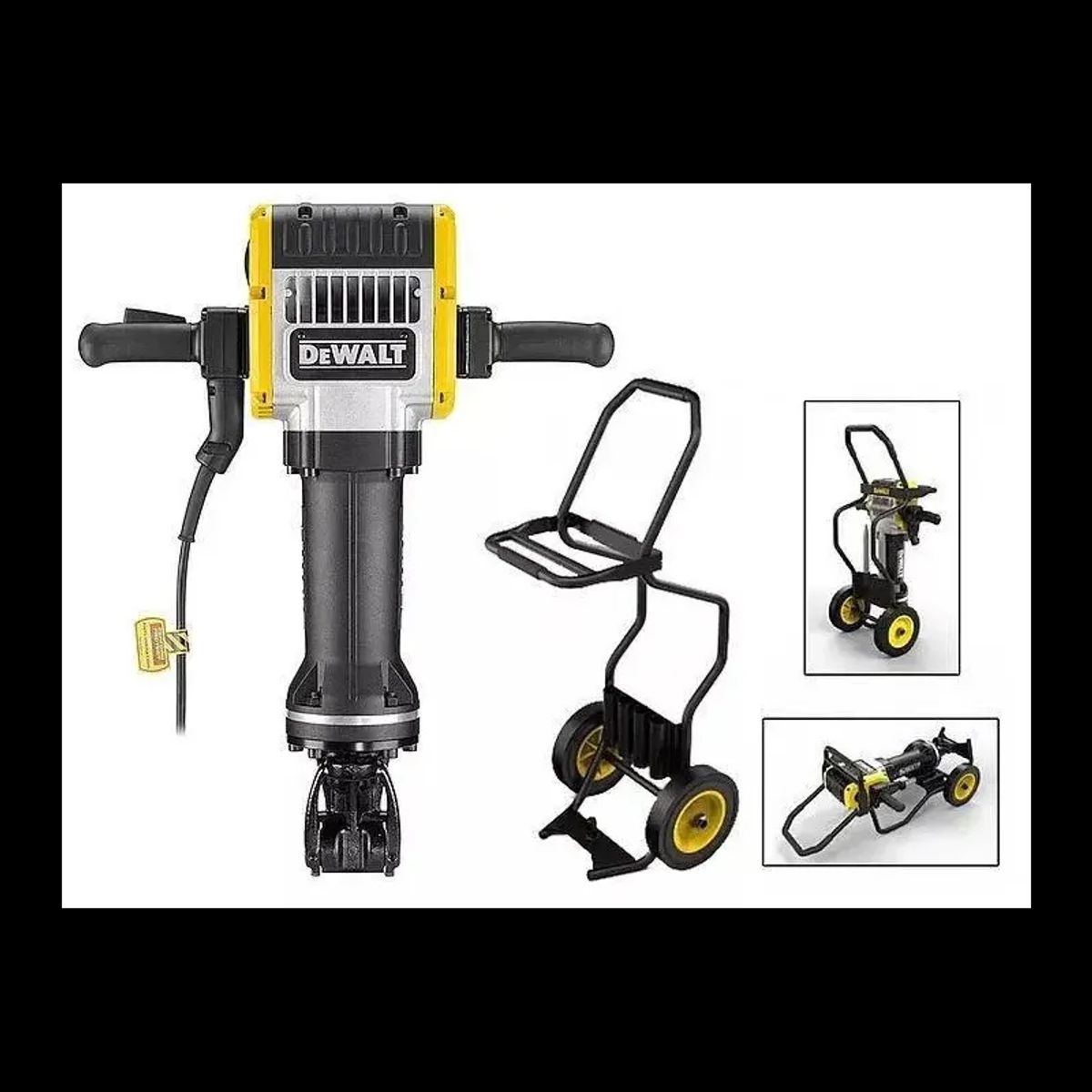 DeWALT 30kg Nedbrydningshammer Og Trolley - D25981K-QS