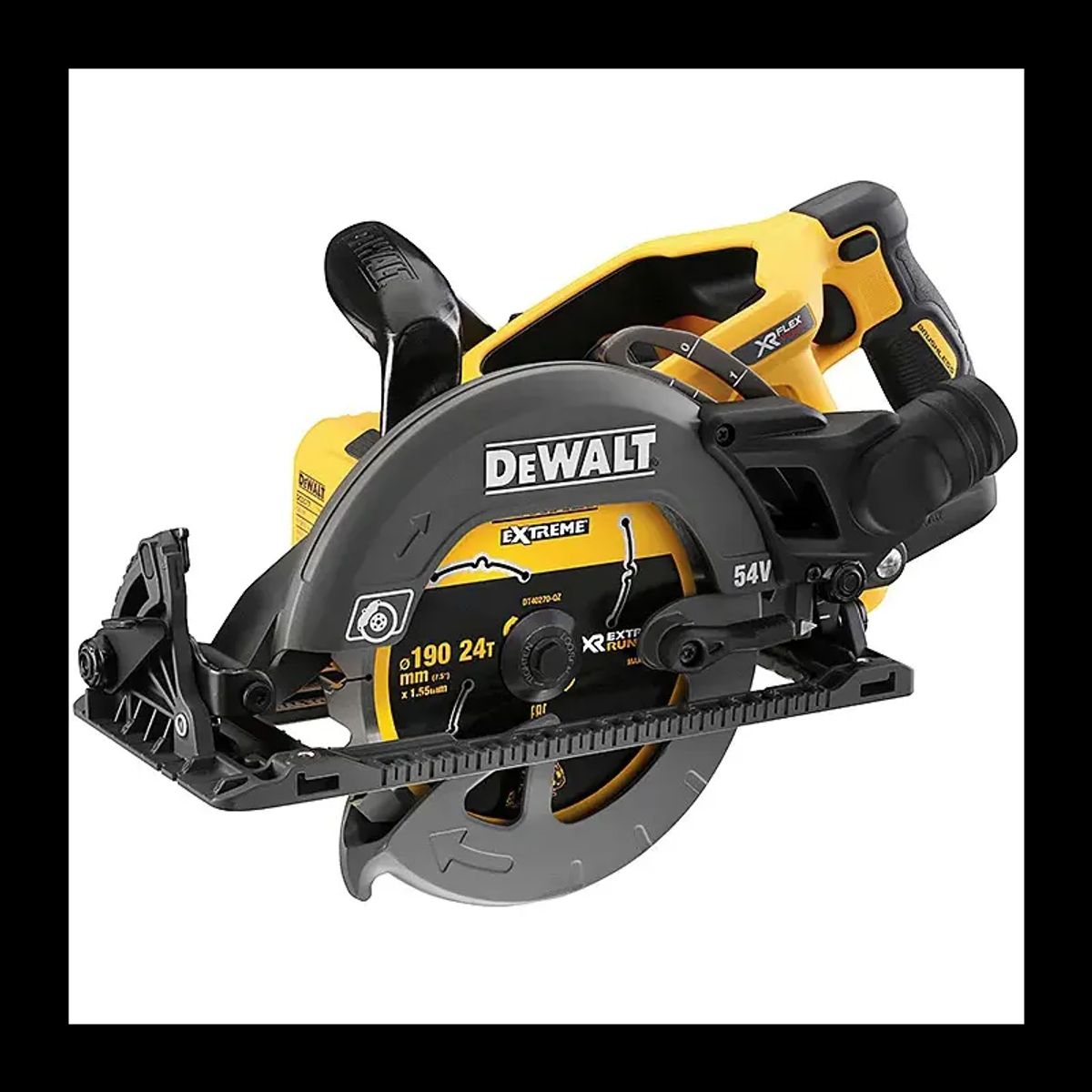 DeWALT 54v XR Rundsav M Højt Moment, Løs Enhed - DCS577N-XJ