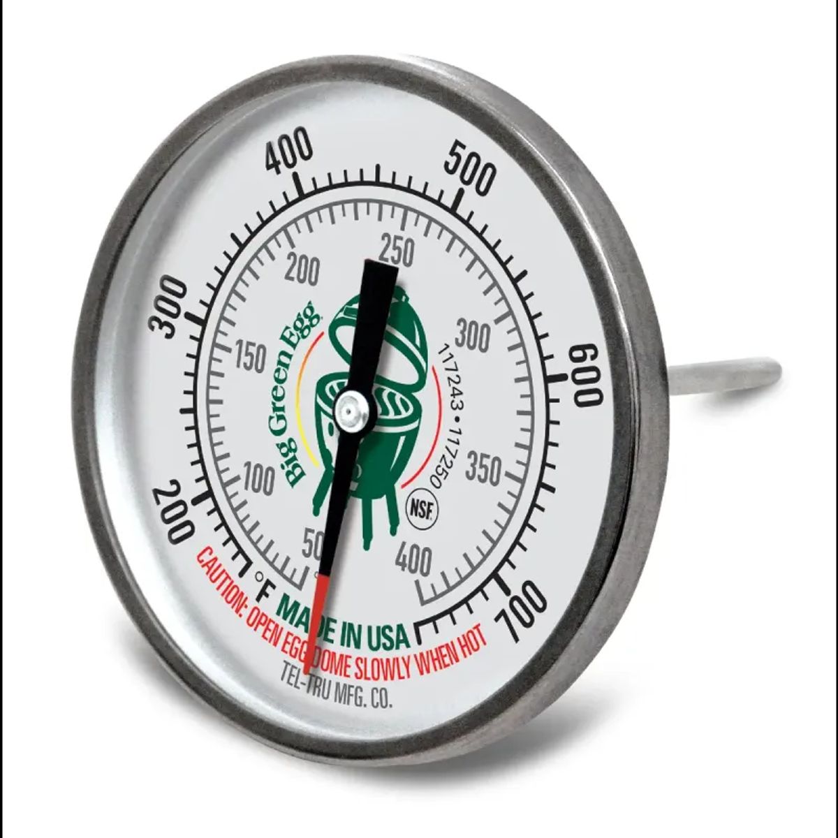 Big Green Egg Tel-Tru lågtermometer M, S, MX, MN - 117236