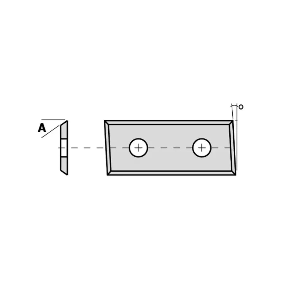 CMT Vendeplatte 48,3x12x1,5 3 ° CMT - 790.483.12